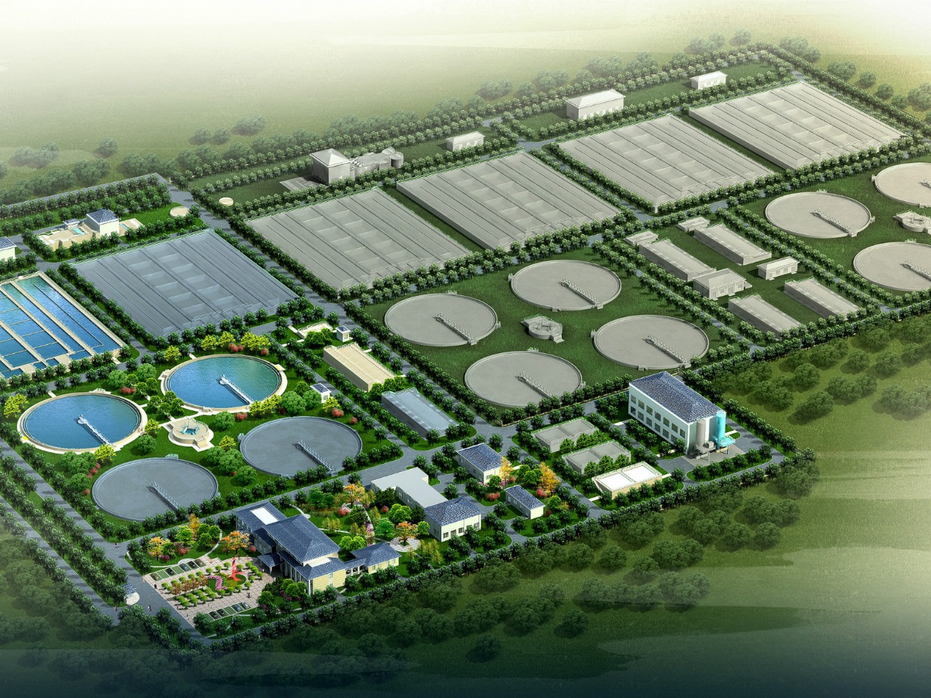 工業及市政汙水處（chù）理係統解決方案