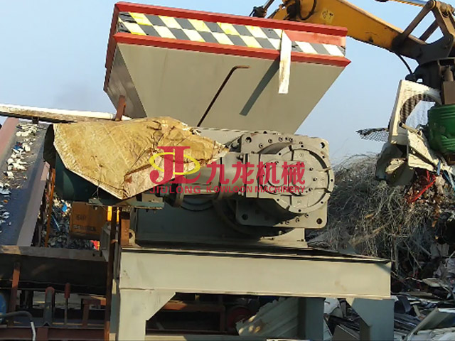 廢舊家（jiā）電破碎現場