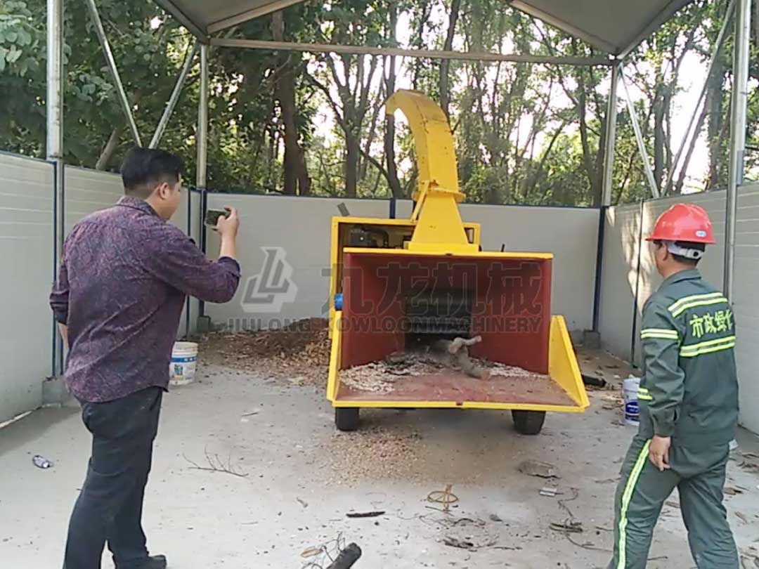 深圳園林（lín）樹枝粉碎機