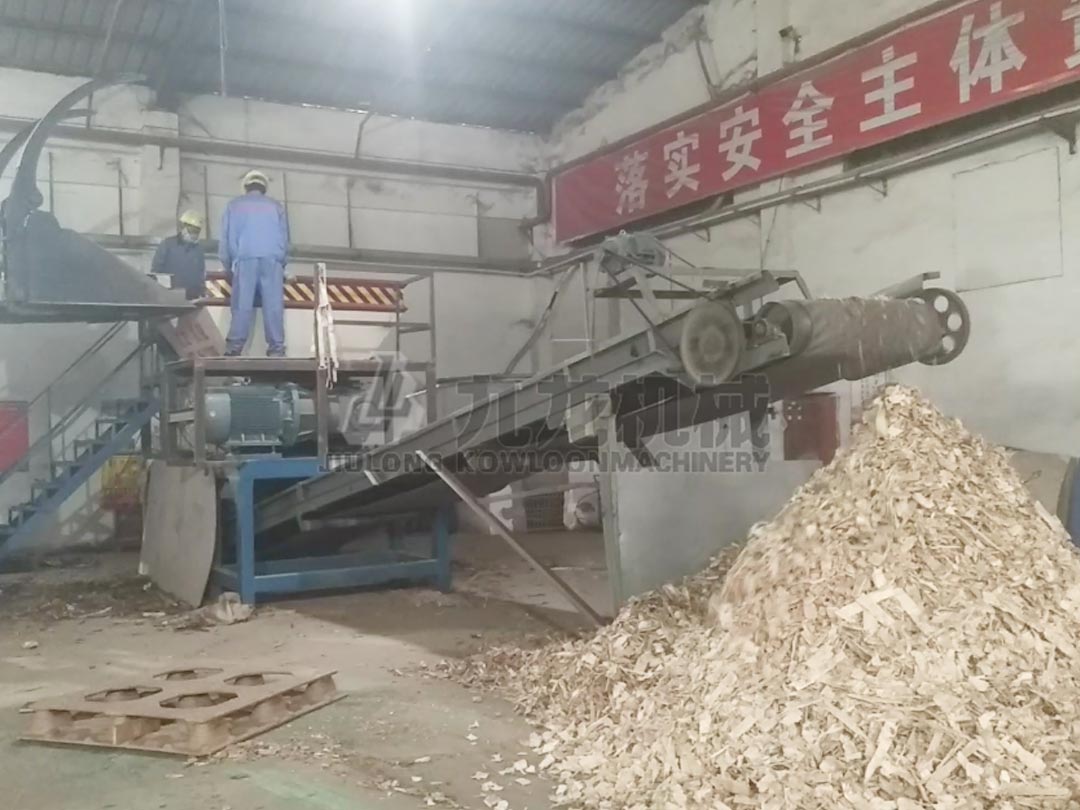 深圳木（mù）托盤撕碎處理項目