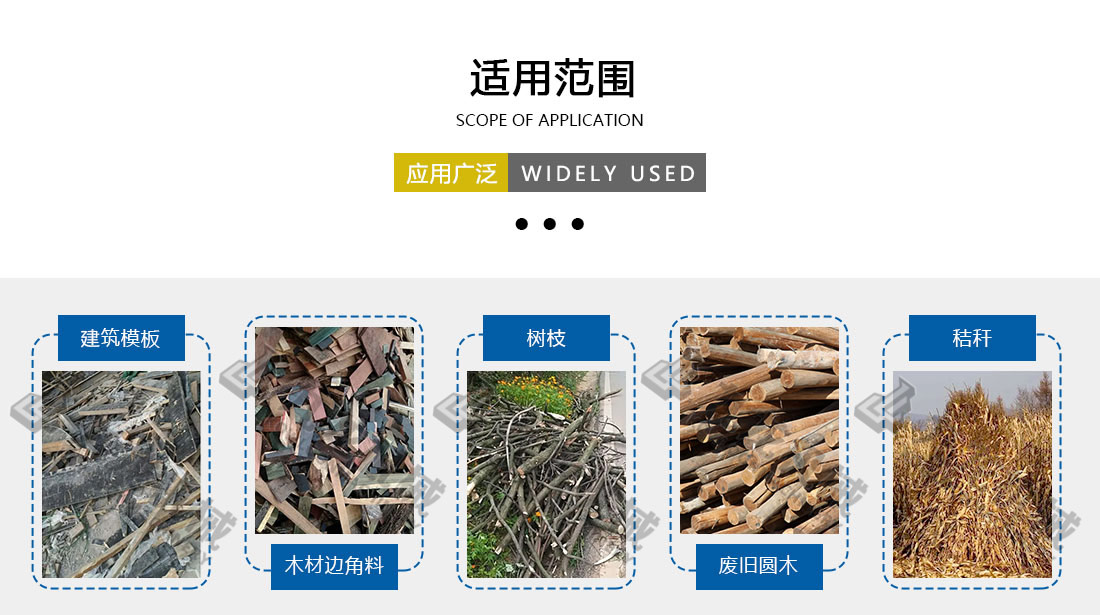 鼓（gǔ）式削（xuē）片機（jī）適用範圍
